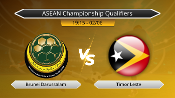 ASEAN Championship Qualifiers Brunei Darussalam VS Timor Leste