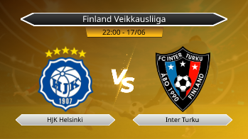 Finland Veikkausliiga - HJK Helsinki vs Inter Turku