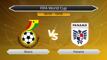 FIFA World Cup - Ghana vs Panama