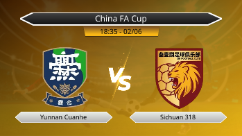 China FA Cup Yunnan Cuanhe VS Sichuan 318